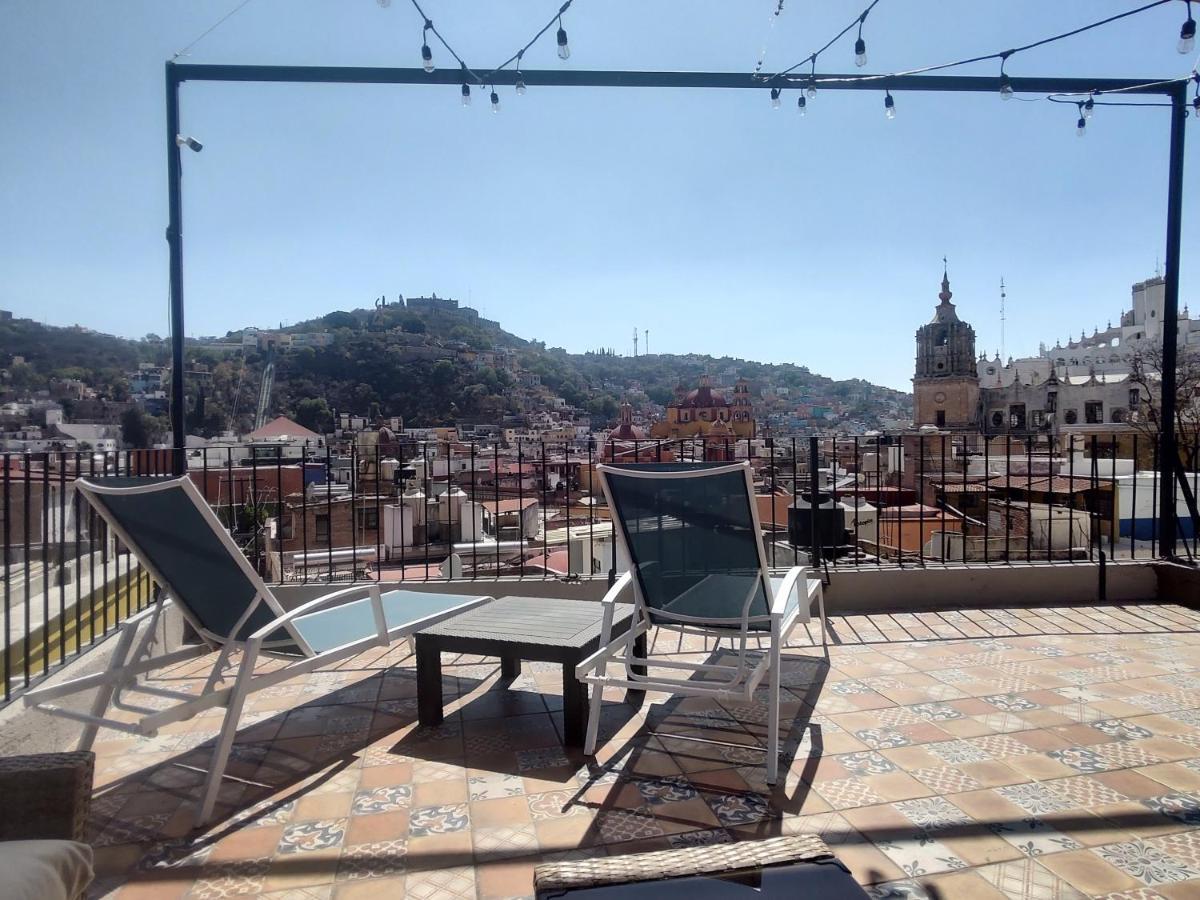 Terrazas De La Alameda - Panoramic Aparthotel By Lunian Guanajuato Ngoại thất bức ảnh